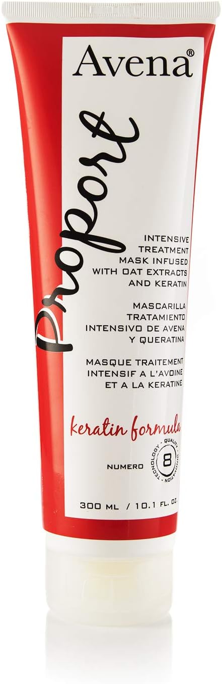 Avena Proport Numero 8 Intensive Treatment Mask w/Oat Extracts and Keratin 10.1 Oz