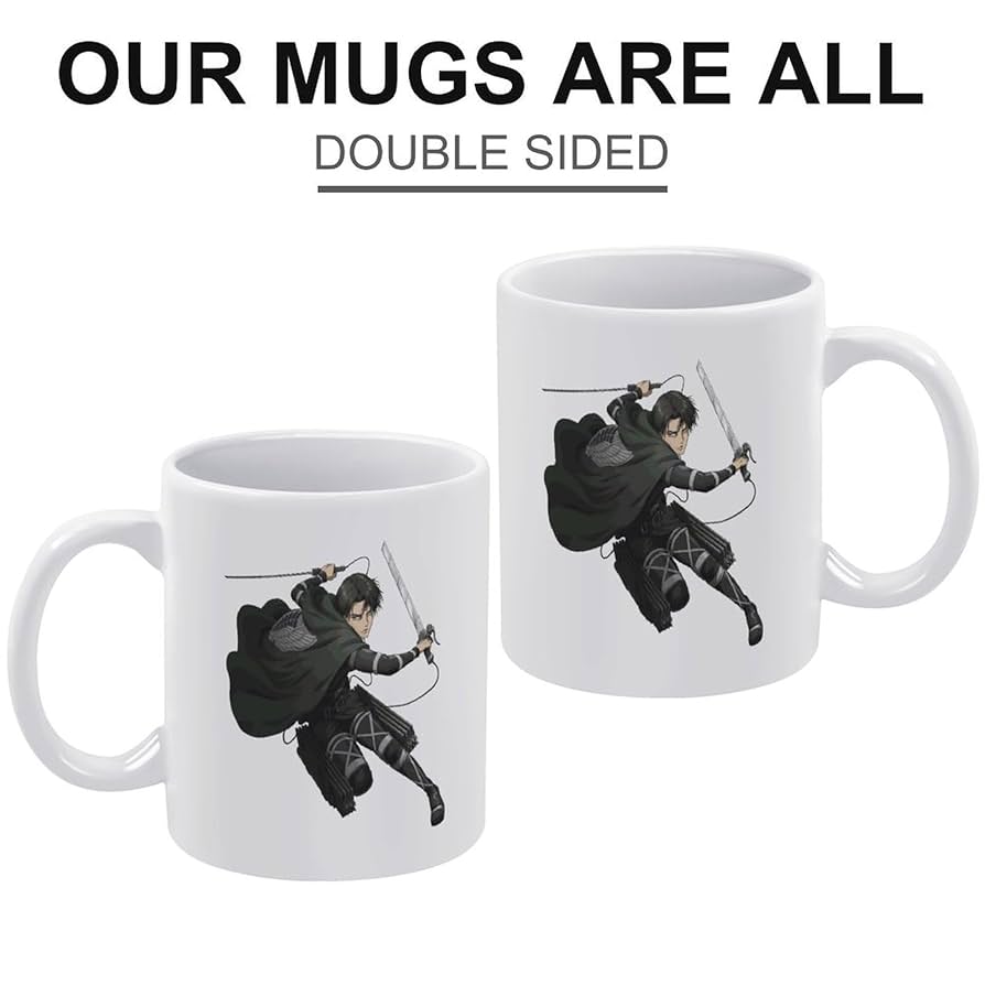 Amazon.co.jp: マグカップ 進撃の巨人 リヴァイ 兵長 コーヒー