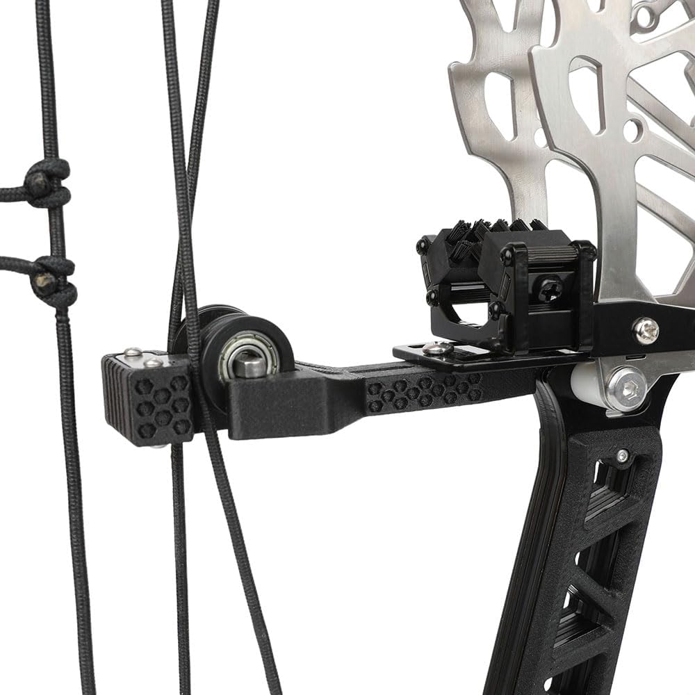Archery Short-Axis Compound Bow 10 lb/12 lb/16 lb 15-32 lb Lightweight Stainless Steel with Shock-Absorbing Design for Recreational Shooting & Beginner Training