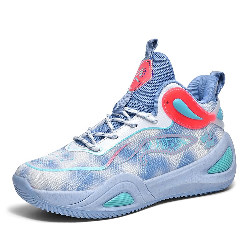 bacury Womens Mens Basketball Shoes Breathable Lightweight Fashion Athletic Sneakers Unisex Non Slip Outdoor Sport Volleyball Shoe-picture-51