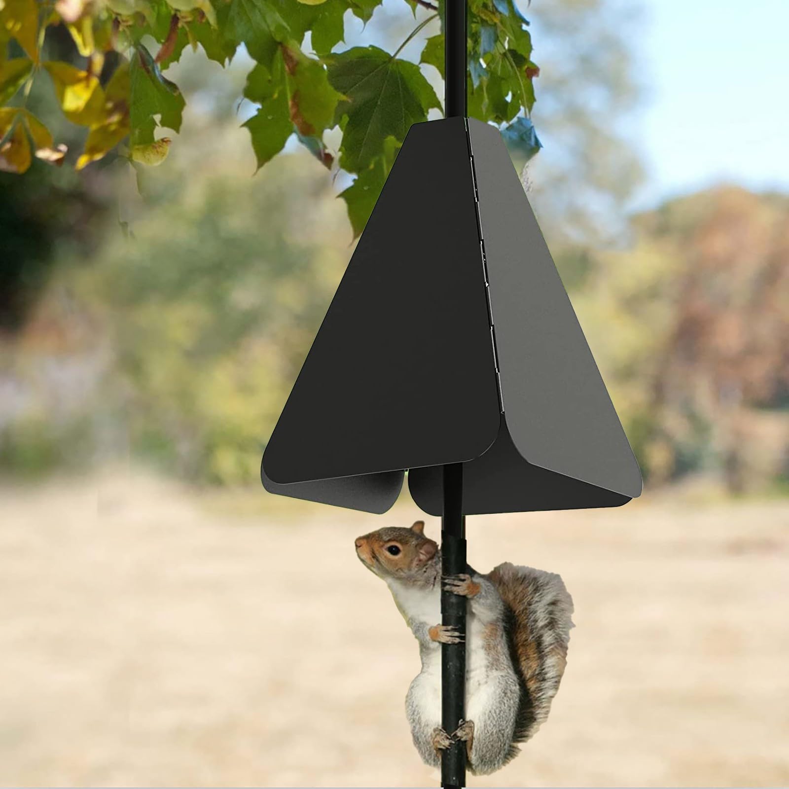 2X(DÉFLECTEUR D'ÉCUREUIL POUR Oiseaux DôMe Transparent D'éCureuil