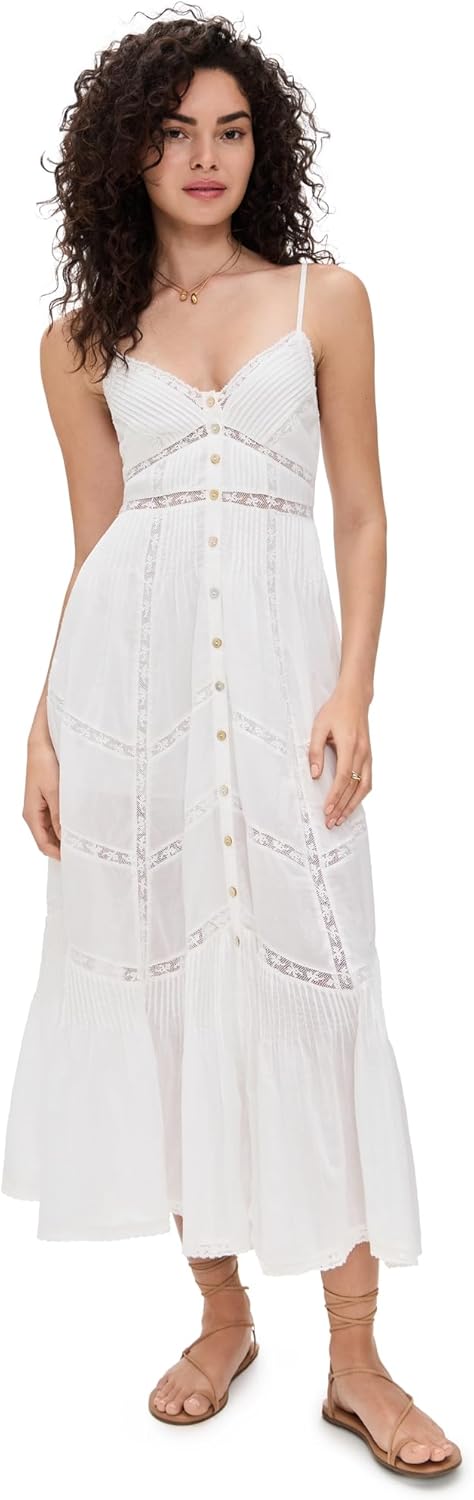 LOVESHACKFANCY Women's Esilda Dress