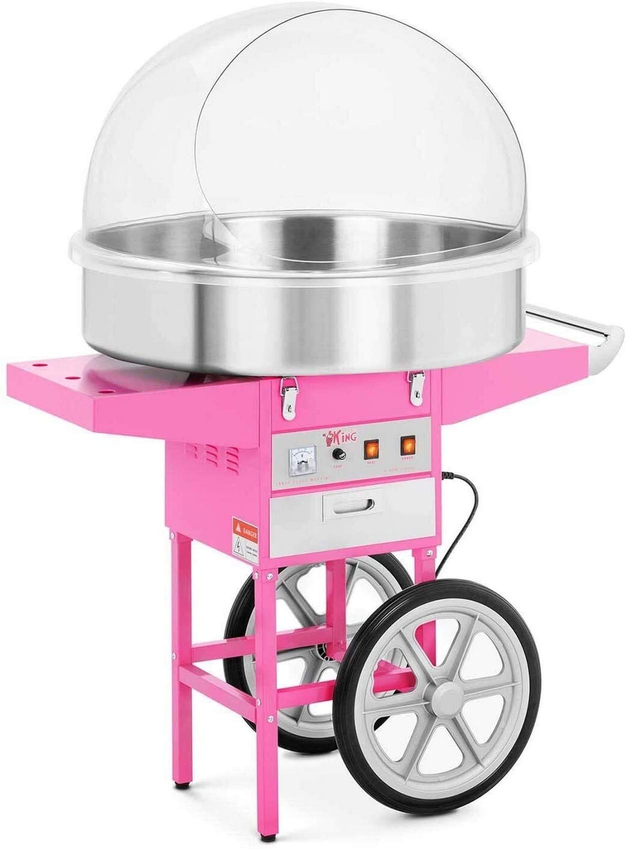 Máquina De Algodón De Azúcar Máquina De Algodón De Azúcar Máquina De Algodón De Azúcar Fabricante Comercial Marshmallow 1200 Watt Adecuado para Varias Fiestas