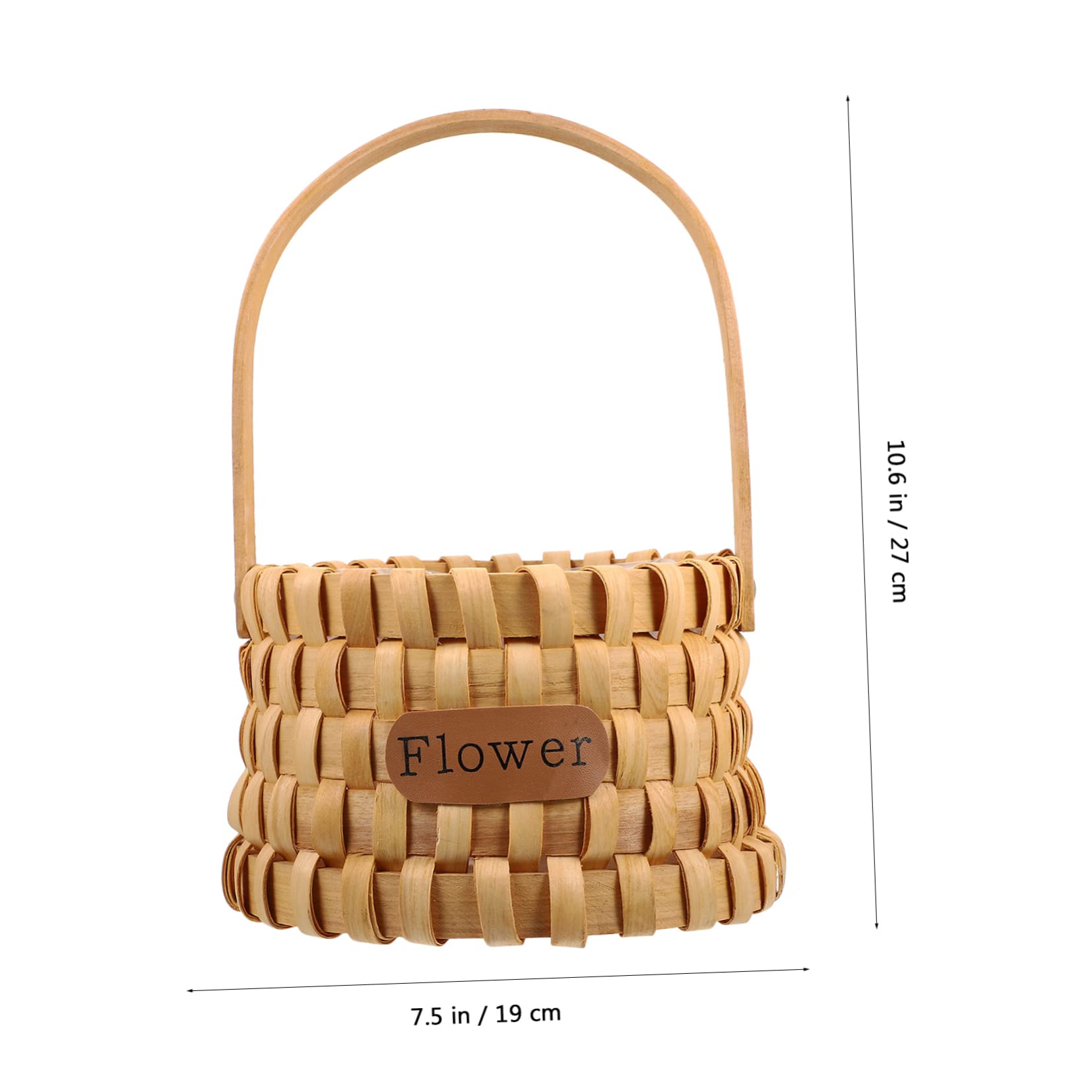 3 Cestas Pequeñas Tejidas Con Asa Redonda Para Almacenar Frutas Cesta De Madera Para Decoración Del Hogar Cesta De Tejido Hecha A Mano.