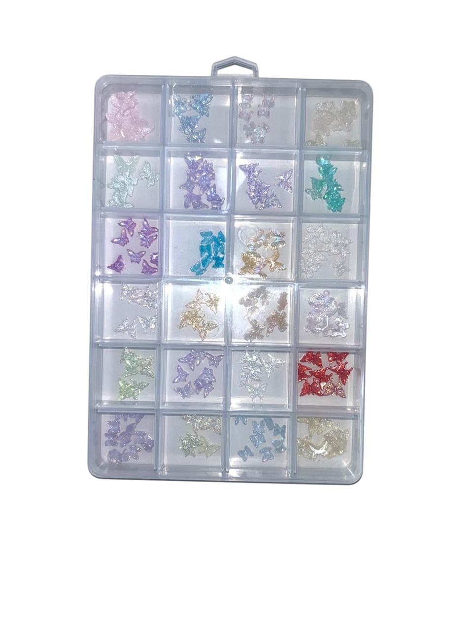 Bolt BEE 3D Flower Nail Charms - Color Resin Camellia Decals for DIY Creative Nail Art (3D Butterfly)-image-16