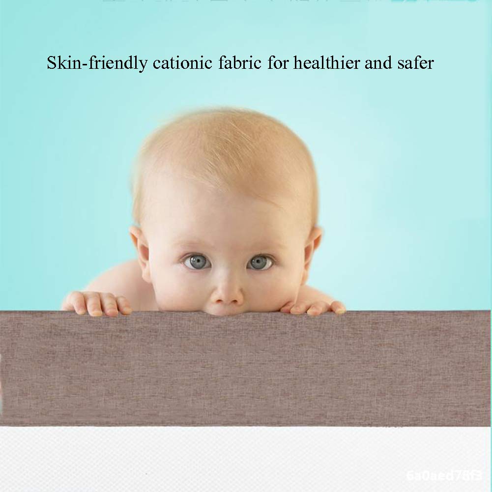 Sponde per Letto, Protezione sponda per Letto, sponde per Letto, Supporta Sollevamento Verticale, con Schiuma, realizzate in Rete, vestibilità Universale per doghe e boxspring