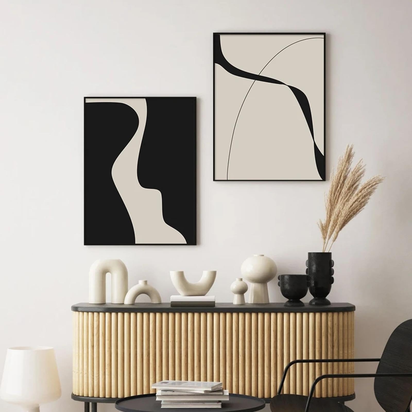 Affiches modernes géométriques YAJNILUCK 60x80 cm salon - 8
