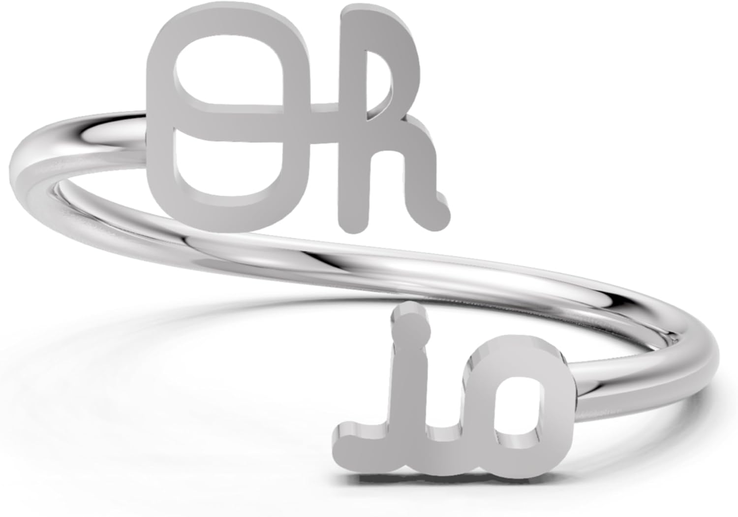 Stone Armory Ring for Ohio State Buckeyes – Stainless Steel Script OH-IO Ring – Skin-Friendly, Adjustable Sizes 5-12 – OSU Gear and Buckeyes Accessories – Gift for Women, Alumni, and Football Fans