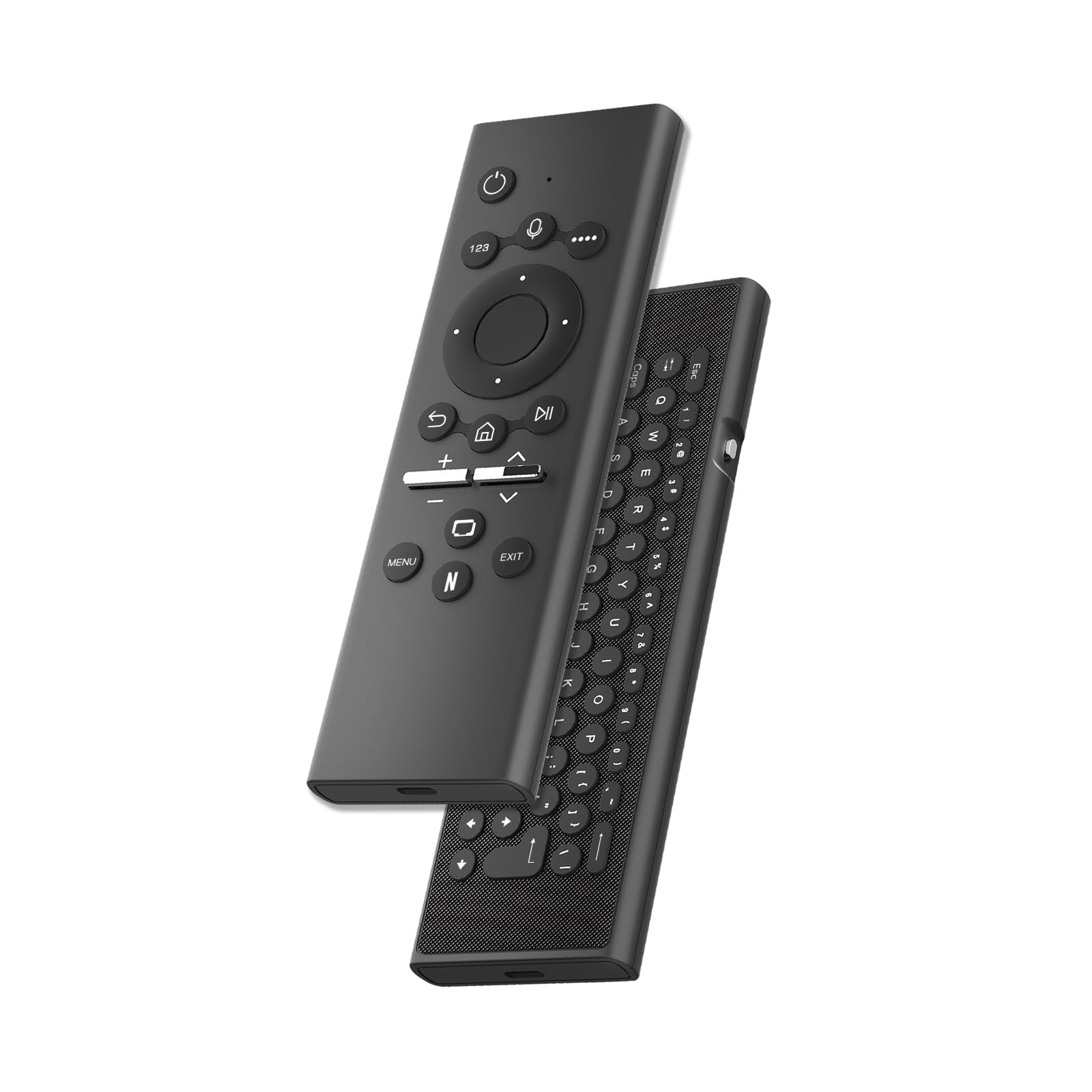 Compatibile con Samsung Remote Control Smart TV Telecomando universale per Sam Sung TV con mini tastiera batteria ricaricabile retroilluminato pulsanti Rocker (G71 Pro)