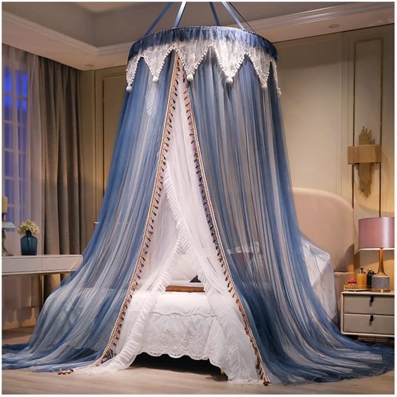 Luxurious Bed Canopy for Girls & Adults, Large Elegant