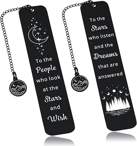 Miniatura 1 de Marcapáginas inspirador de regalo para mujeres y hombres, marcadores de libros para fanáticos, amantes de los libros, regalo de cumpleaños de