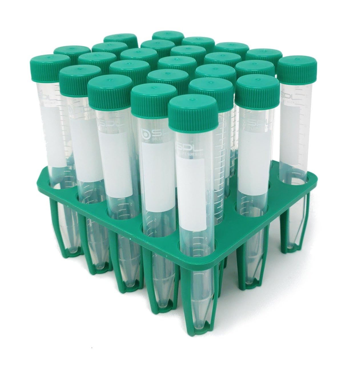 SPL 15 ml Conical Centrifuge Tubes Sterilized with PP Racks,DNase/RNase - Free (20 Rack)