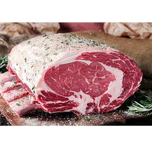 Amazon Com Black Angus Bone In Prime Rib Roast 7 Lb Everything Else
