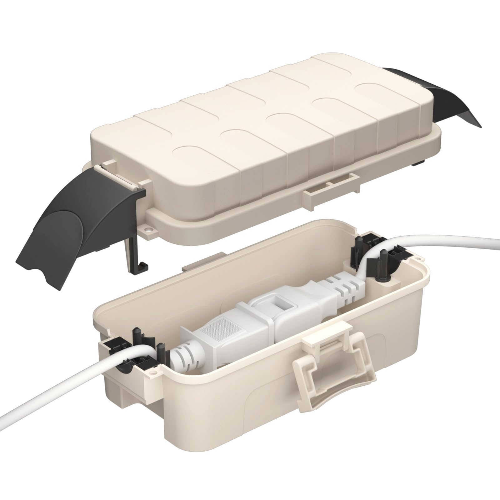Amazon.co.jp: Flemoon IP55防水コンセントボックス 屋外防雨