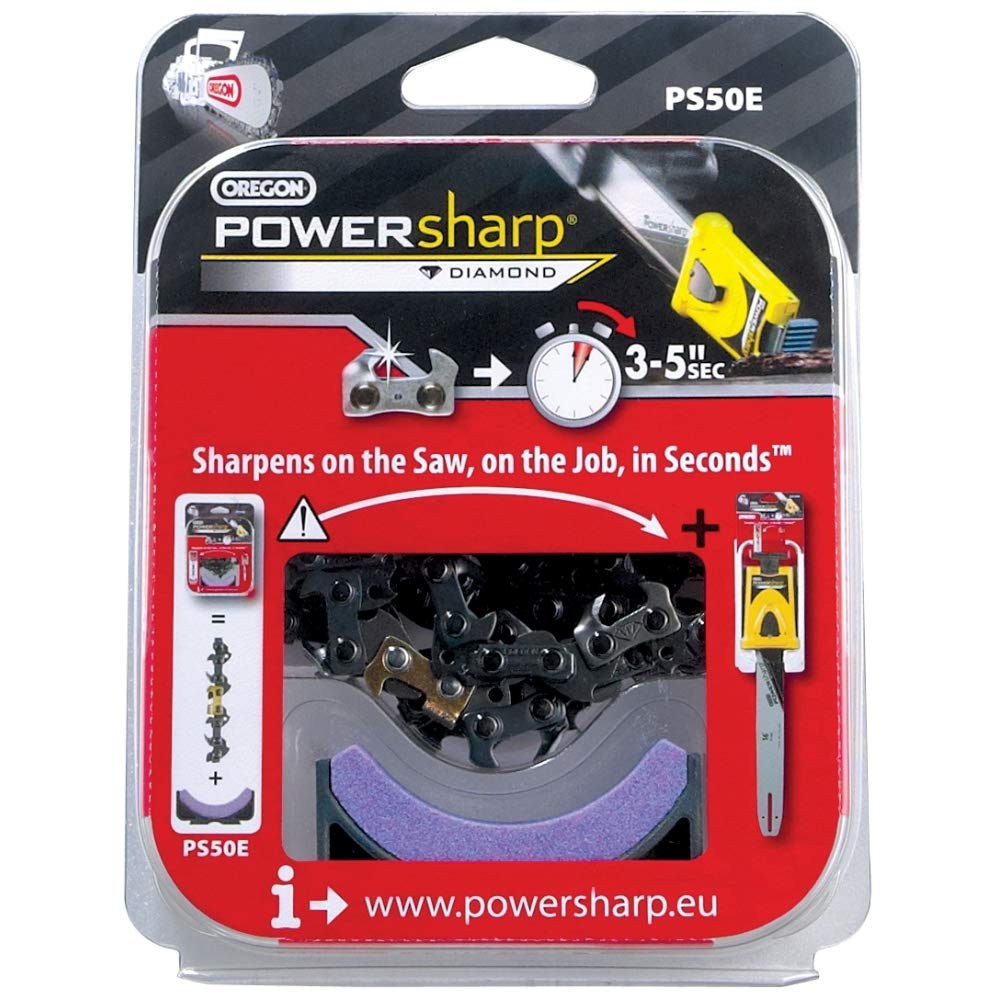 Oregon Saw Chain 3/8" 1.3Mm 56 Dl Semi Chisel Powersharp Ps56e