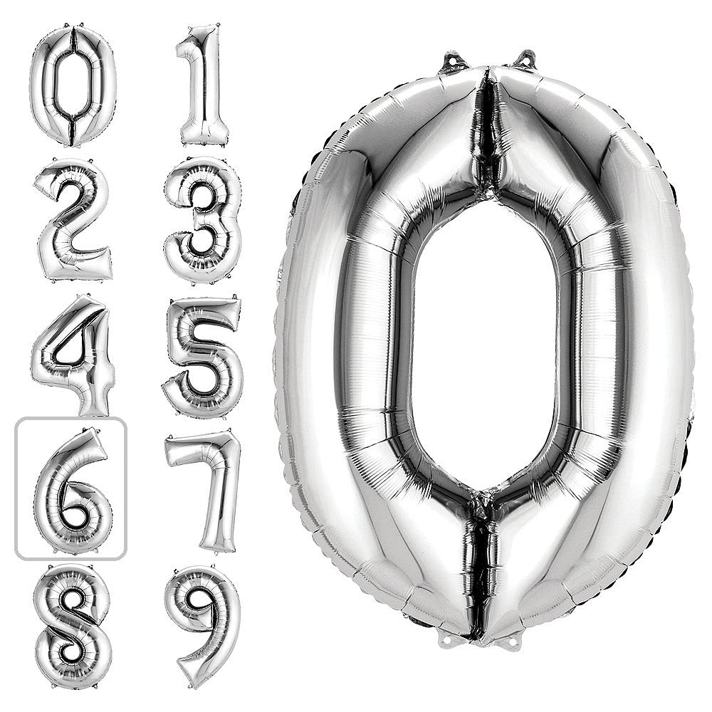 ADMS 16 Inch Silver Aluminum Foil Alphabet Letters Hanging Balloons Wedding anniversary Birthday Party Decoration Custom Word Banner (6)
