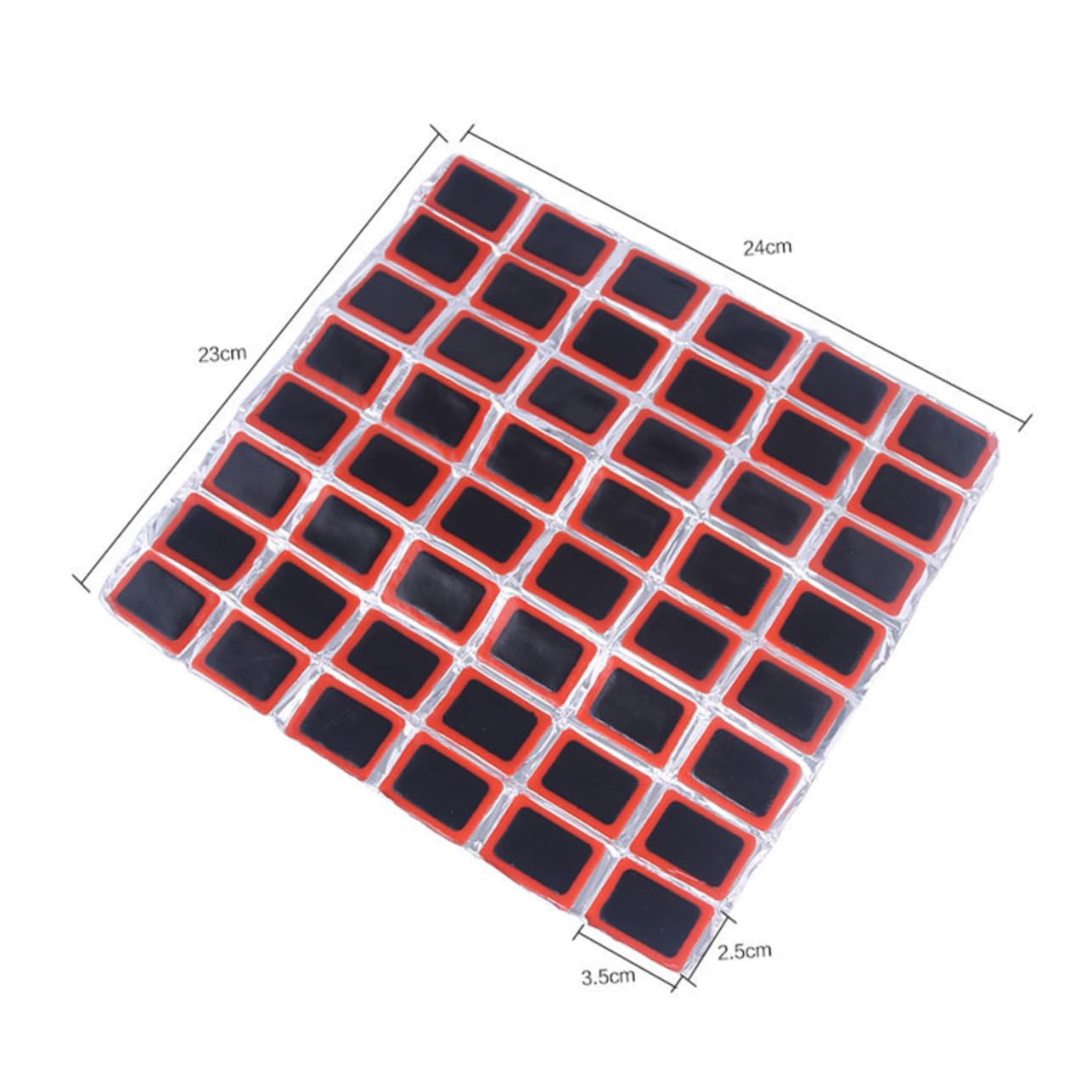 JOINPAYA 3Sheets Rubber Tire Patches for Bike Durable Repair Kit for Inner Tube Lightweight Easy to Carry Required for Home and Emergency Repairs