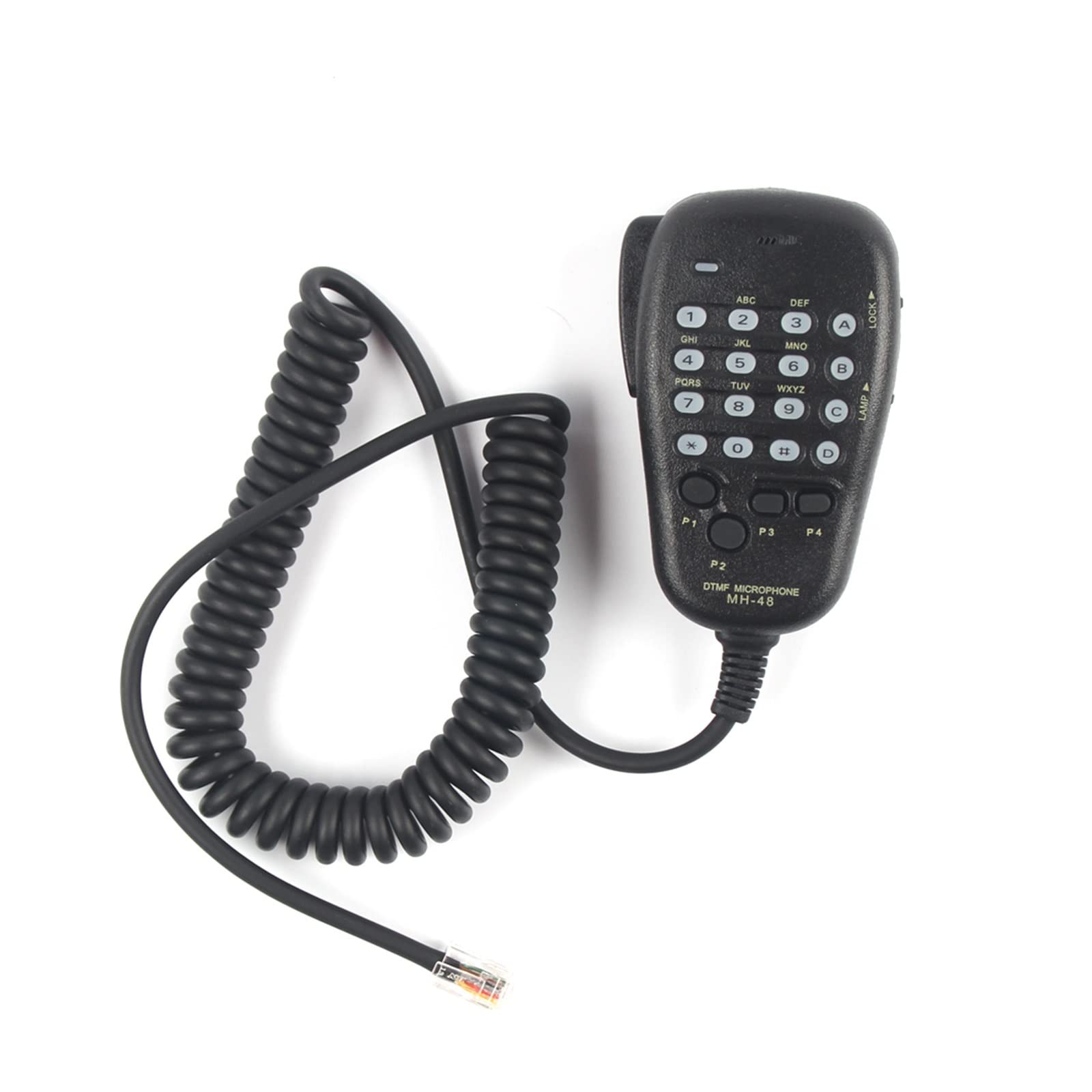 Głośnik Pasuje Do YAESU MH-48 MH-48A6J DTMF Mikrofon Z Głośnikiem Do FT-8800R FT-8900R FT-7900R FT-1807 FT-7800R FT-2900R FT Walkie talkie mikrofon