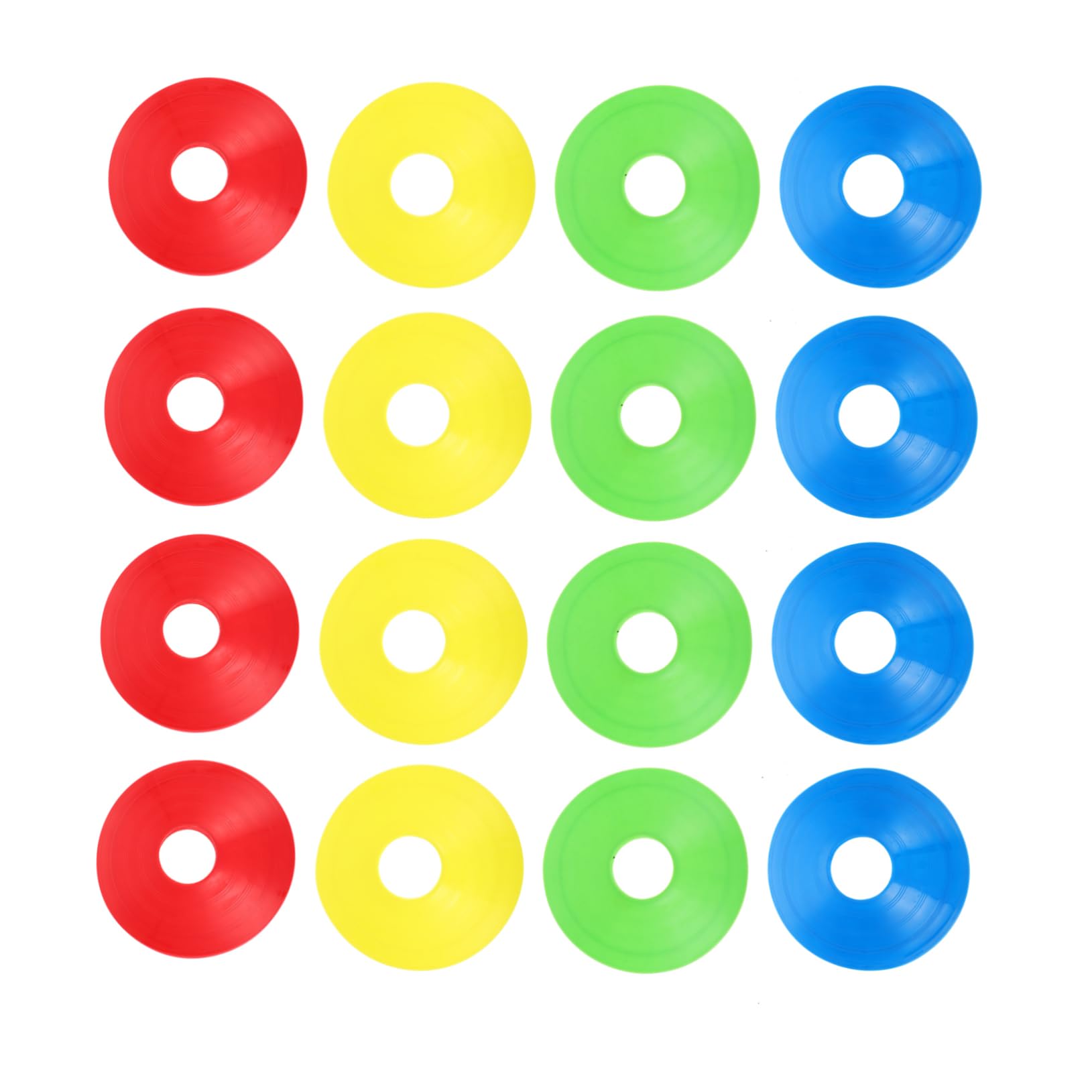 balacoo Training Marker Set 12pcs Football Cones Discs Poly Spot Markers for Training