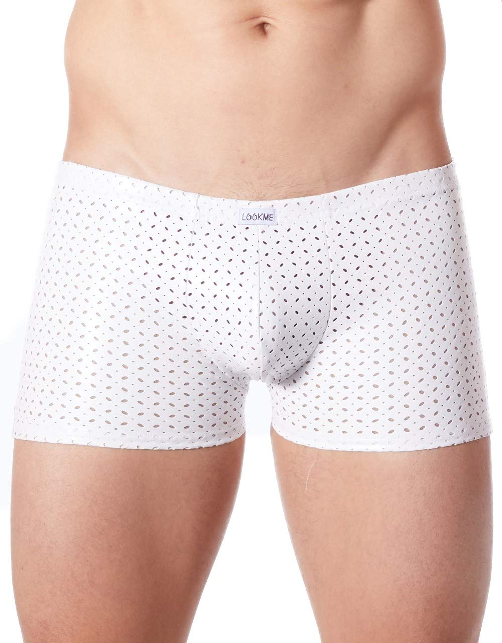 Boxer Blanc Moulant Lee – Pack De 1, Taille S, 100% Coton, Neuf Avec étiquettes