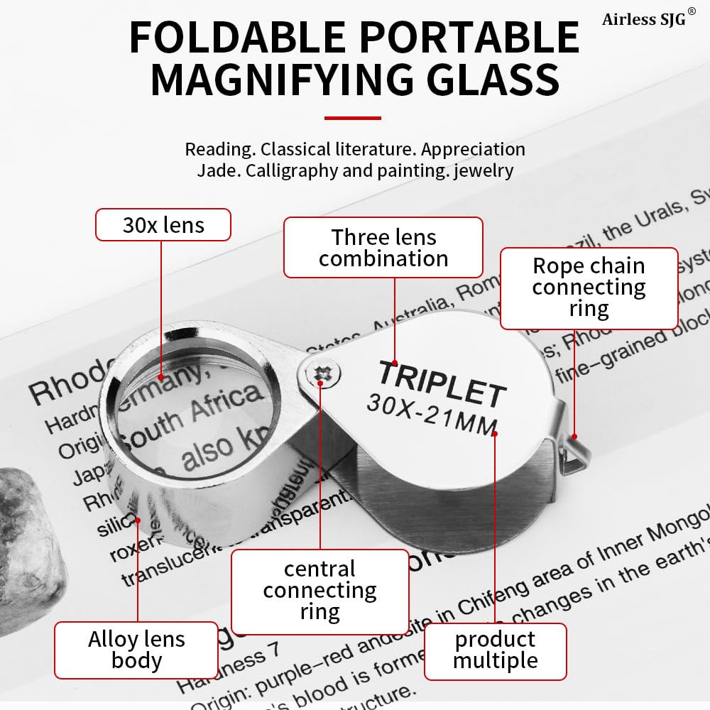 Wokape 6Pcs Geology Rock Equipent Tool Set, Rock Haer And Ason