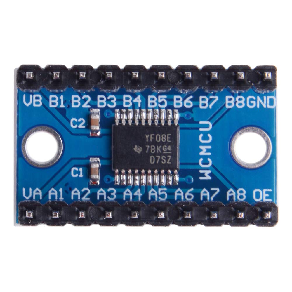 2 Pezzi TXS0108E Modulo Convertitore Logico Bidirezionale 8 Canali 3.3V 5V Per Arduino E Raspberry Pi