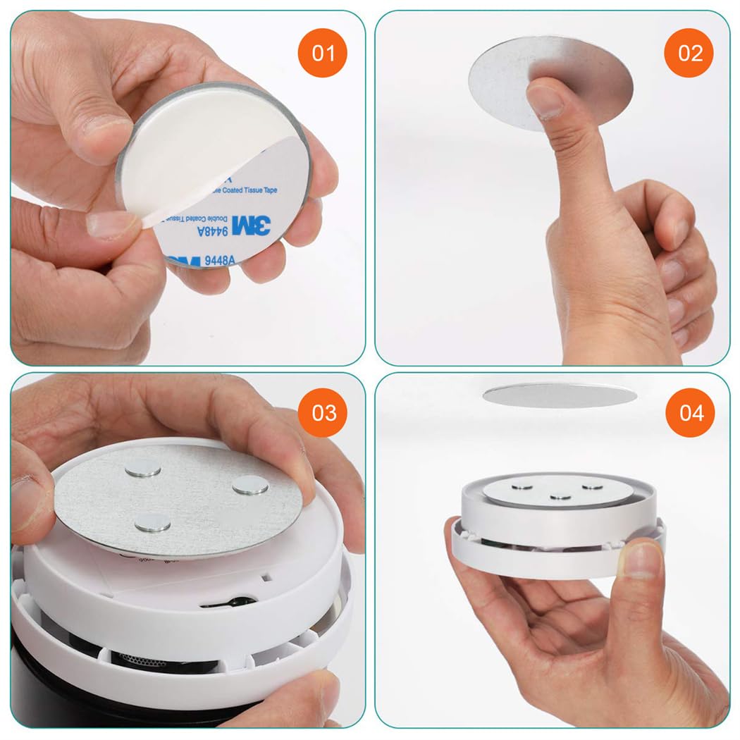 Acquista I Magneti Per Il Fissaggio Dei Rilevatori Di Fumo Su Magnetmax - Foto 4