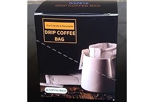 Go With Convenience: 50Pcs Single Serve Coffee Bags For Your Cozy Coffee Moments