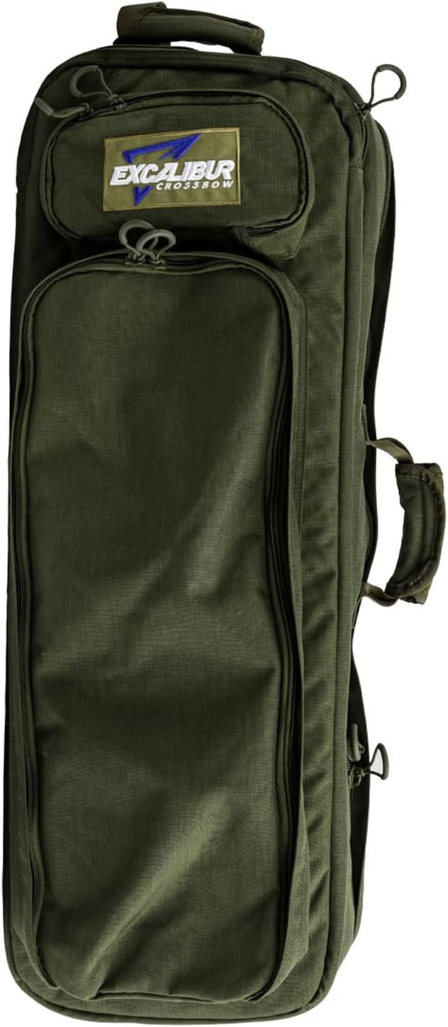 Excalibur Explore Take-Down Series Hunting Durable Versatile Spacious Nylon Zippered Padded Secure Crossbow Case with Shoulder Strap, Padded Handles, Internal Straps and Multiple Pockets