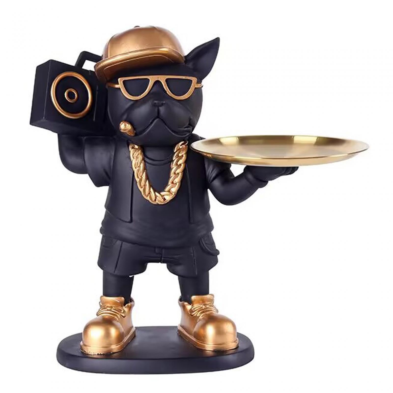 Figurka zwierzęca, biżuteria, biżuteria, pojemnik, biurko, figurka psa, pudełko do przechowywania, organizer do korytarza, wejścia, blatu roboczego