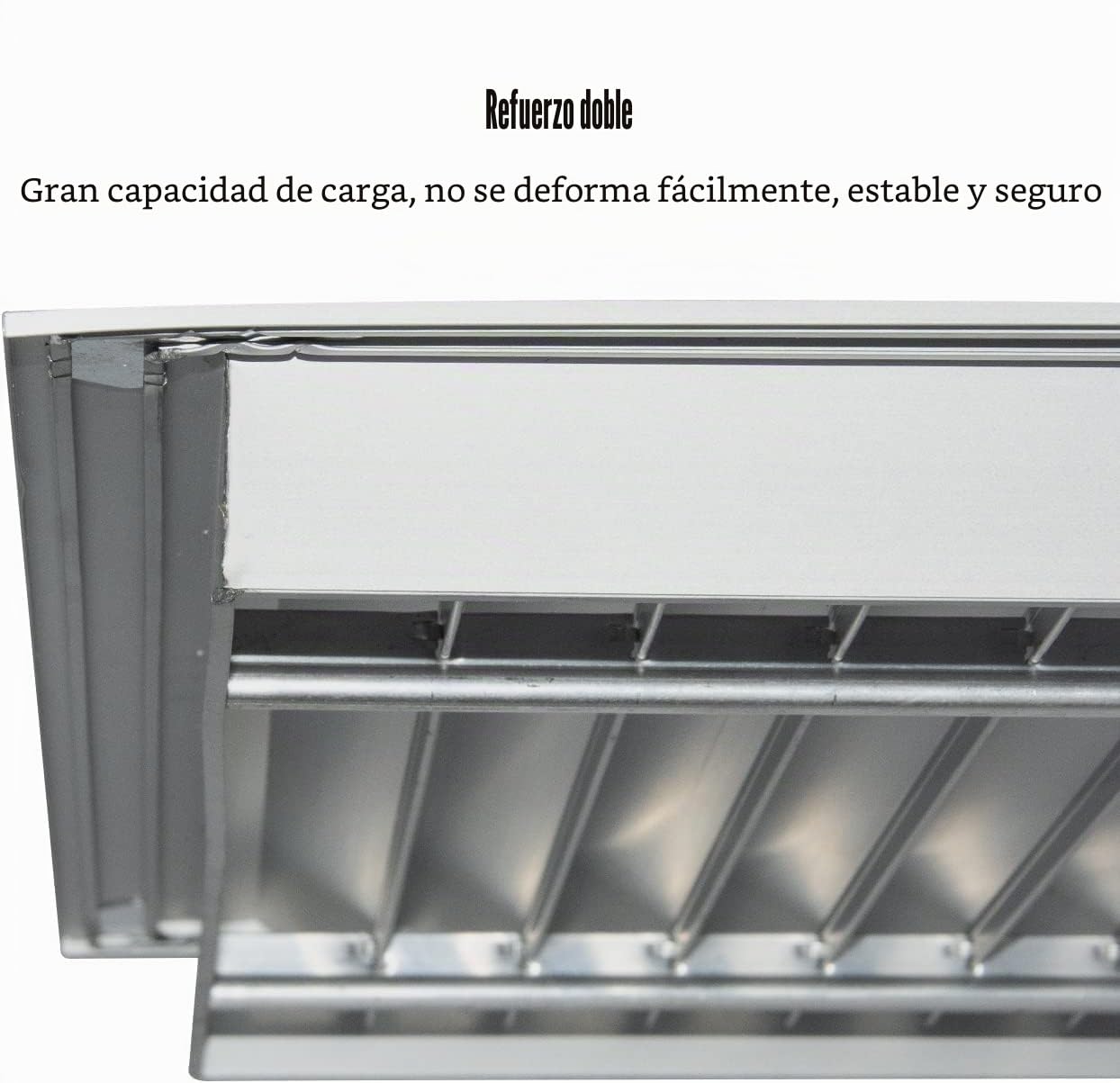 uyoyous Rejilla de ventilación de aluminio de 500 x 300 mm, doble cara, rejilla de ventilación, rejilla de ventilación con protección contra insectos, rejilla de ventilación para puerta para cocina