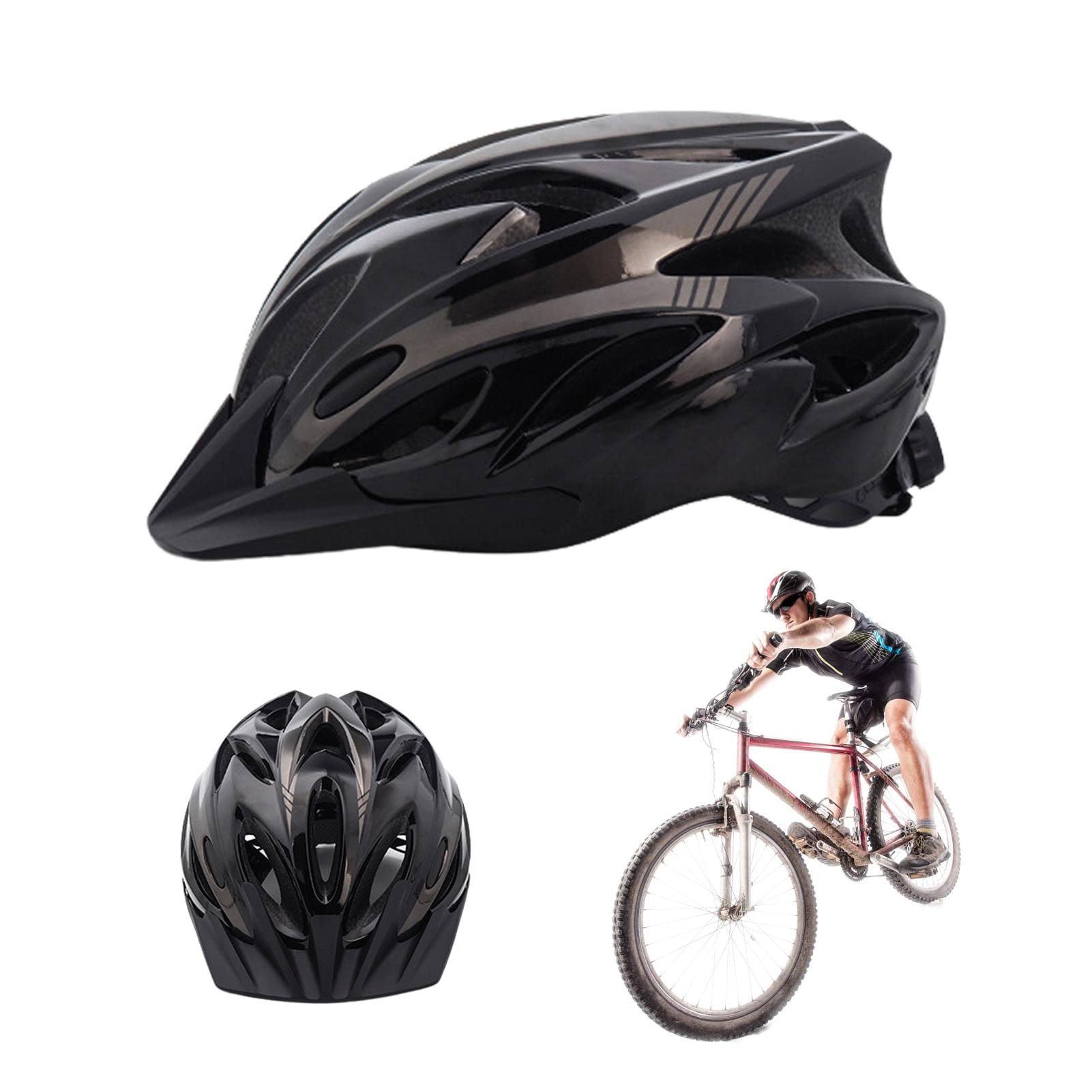 Luckxing Erwachsener Fahrradhelm 57-62 cm verstellbare leichte -Innenschale  mit Belftungsffnungen Herren Damen Fahrradhelm Erwachsene leichte  verstellbare fr Strae und Berg Radfahren : Amazon.de: Sport & Freizeit