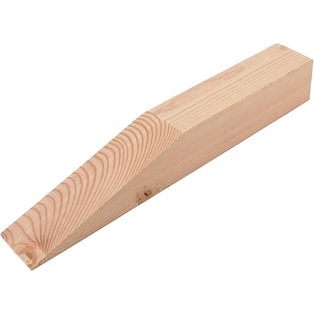 Amazon 国産 カースロープ 木製スロープ 上底3 長さ610 幅90 高さ90 タイヤチェーン装着に便利 トラック 1個 車 バイク 車 バイク