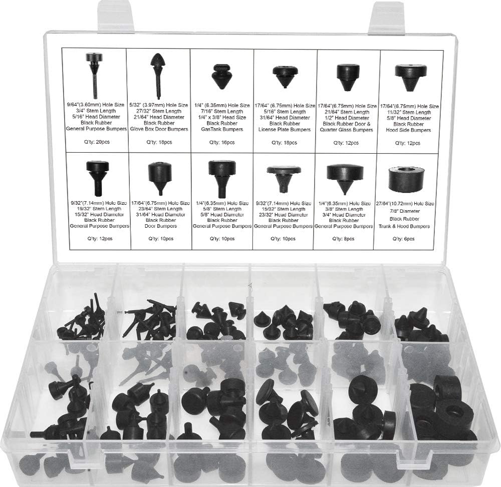 Disco Automotive 8210 Rubber Bumper Assortment Automotive