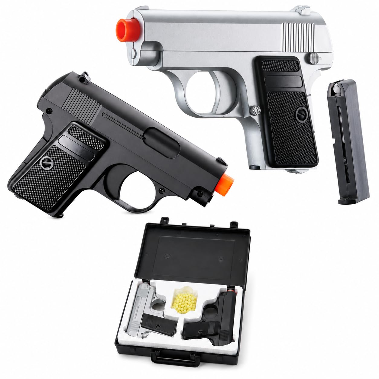 beginner airsoft gear Lightweight 250 FPS Dual Spring Pistols for Cosplay James Bond Costume, Spring Pistol Gun Toy for Youth, Great Started kit for : Sports & Outdoors Michels Bastelbude: Erweiterung für 1990/chevrolet/astro-van/4-3 Farbe:081 Hellbraun (+ €199,00)