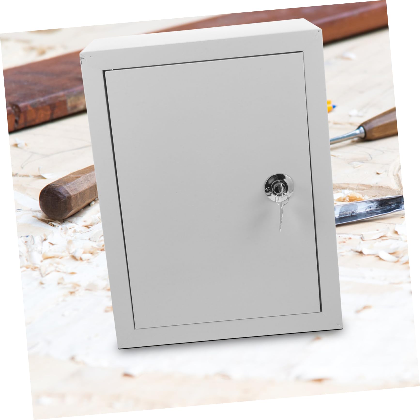Caja Eléctrica Resistente Intemperie de Aluminio Plata | Montaje en Pared, Protección contra Salpicaduras y Polvo, Uso Comercial E Industrial, para Distribución Eléctrica