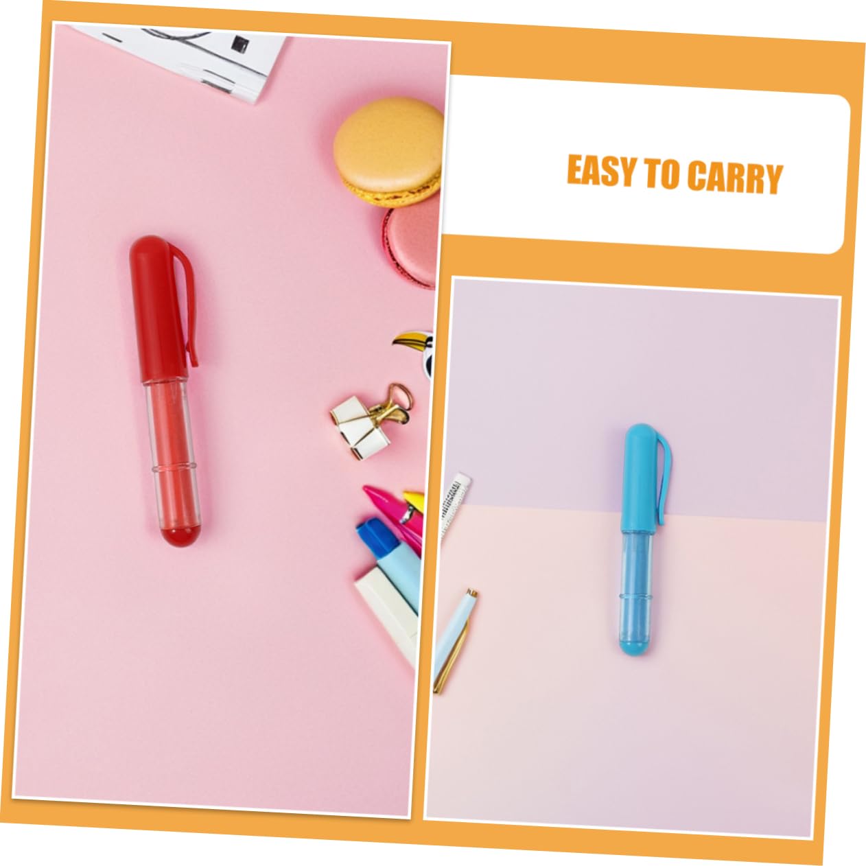 Tiza de Tela para Coser, 4 Piezas, Marcador Lavable Tapa