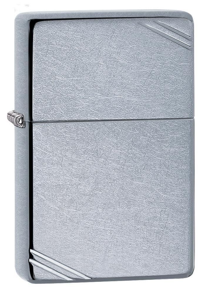Zippo Street Chrome Vintage Windproof Lighter – Slash-Marked Distressed Design, Refillable, (BIS Certified)-image-6
