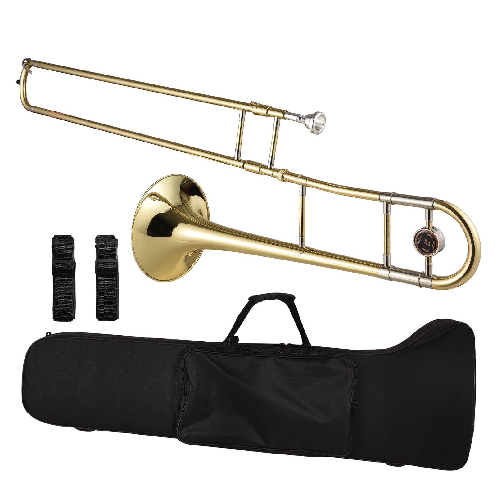 Karlak Bb Puzon Premium Kunszt Potężny Dźwięk dla Początkujących Instrument Dęty z walizką do Przenoszenia