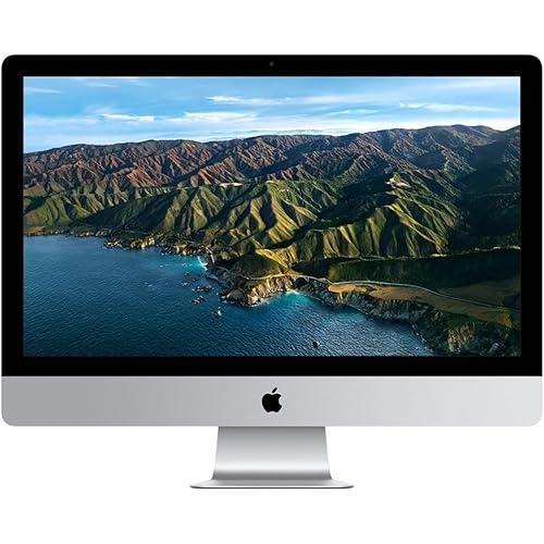 Apple iMac 27" with Retina 5K Display, 3.6GHz 10-Core Intel i9, 8GB RAM, 512GB SSD, AMD Radeon Pro 5700 8GB, 10 Gigabit Ethernet, Silver, Mid 2020