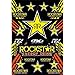 FX Factory Effex Jeu d'autocollants Rockstar Energy 48x33cm 18-Parties, Unisexe, Multipurpose, Toute l'année, Jaune