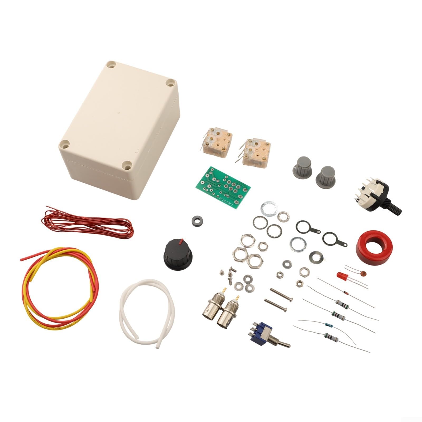 Kit sintonizzatore manuale -30MHz per Ham QRP, rete tipo T con indicatore LED VSWR, gestione potenza RF 15W, interfaccia Q9