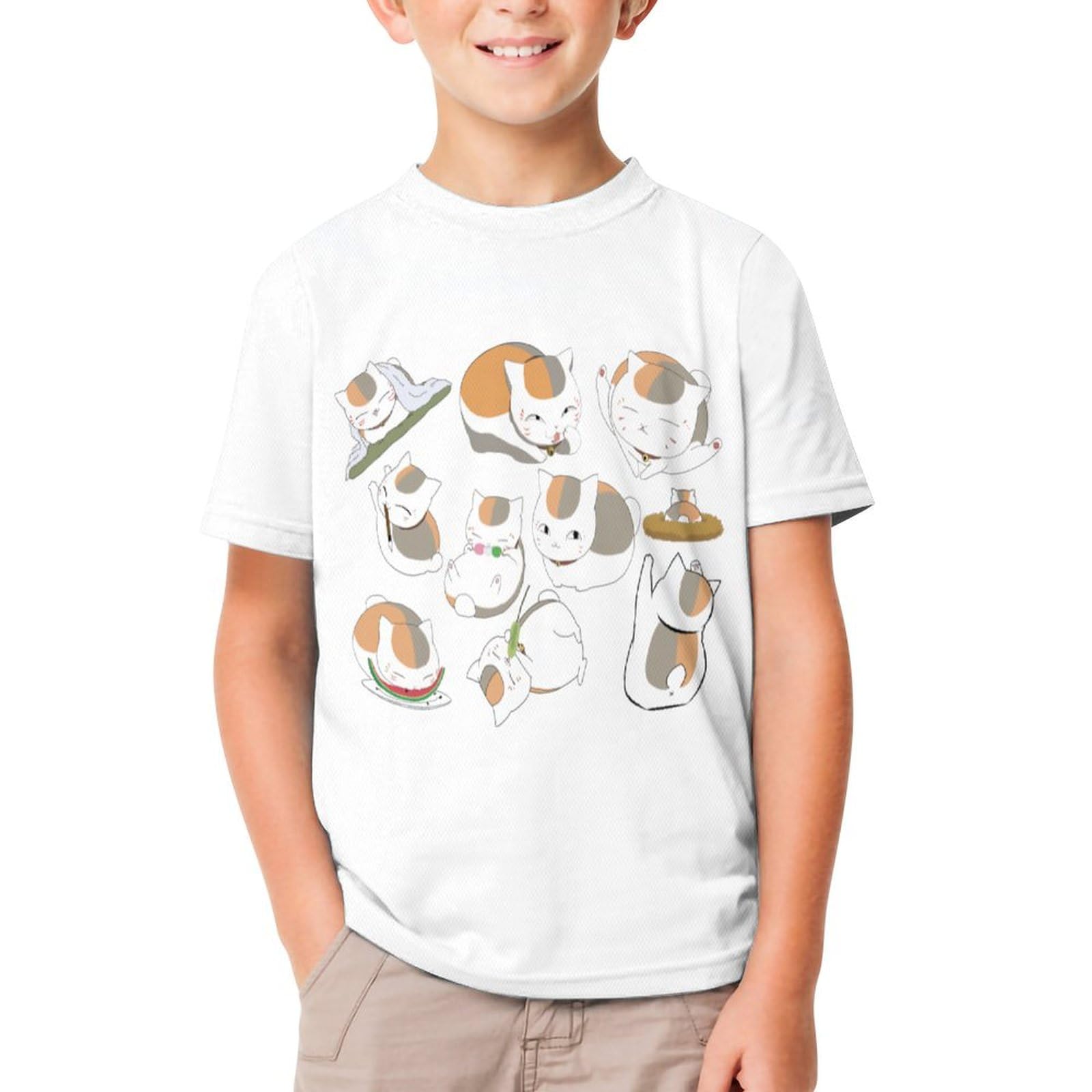 夏目友人帳　ニャンコ先生Tシャツ3枚セット　サイズL Amazon.co.jp: 夏目友人帳ニャンコ先生 Tシャツ 半袖 ?吸汗速乾