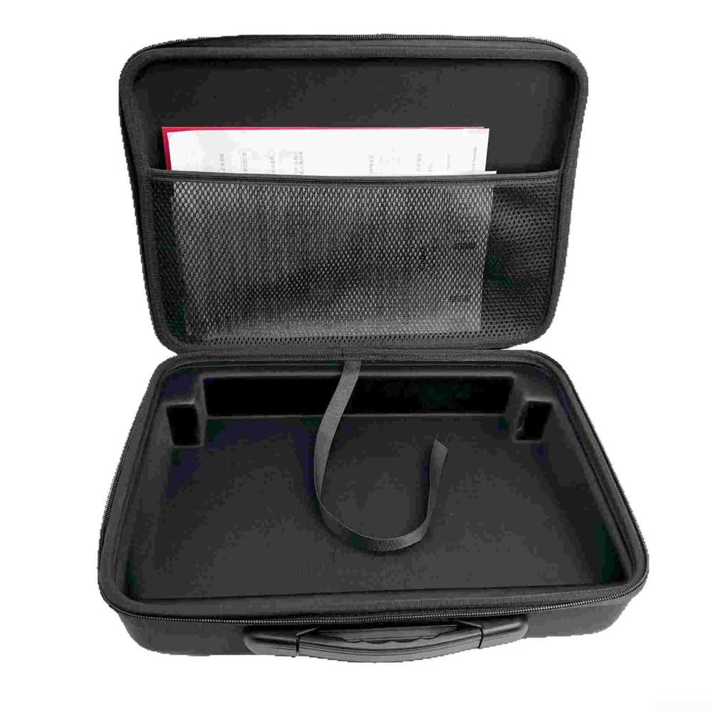 Custodia rigida da viaggio, in EVA, portatile, su misura, antiurto, leggera, con impugnatura in silicone e tasche organizer per professionisti in viaggio