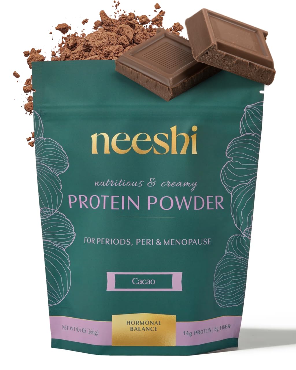 Hormone Balance Protein Powder, Cacao Peanut Butter, 7 Servings