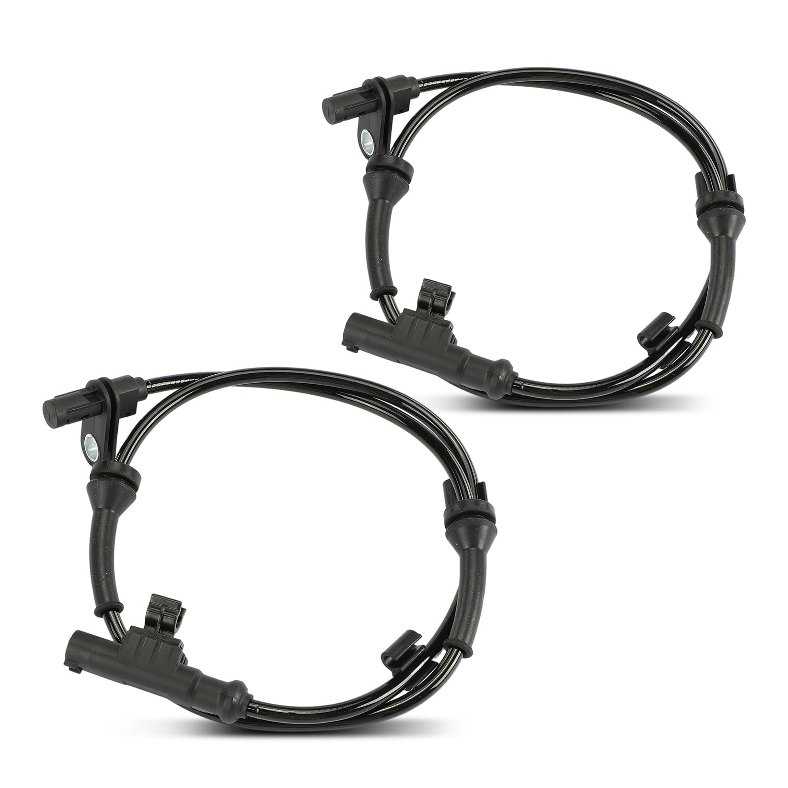 Frankberg 2 sensori di velocità ruota ABS a 2 Poli anteriori 4515400217 | Compatibile con: Fortwo Cabrio 451, Fortwo Coupé 451