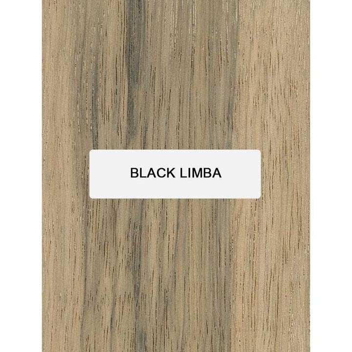 Exotic Wood Zone | Combo Pack 10, Black Limba Lumber/Cutting Board | 3/4” x 2” x 18”
