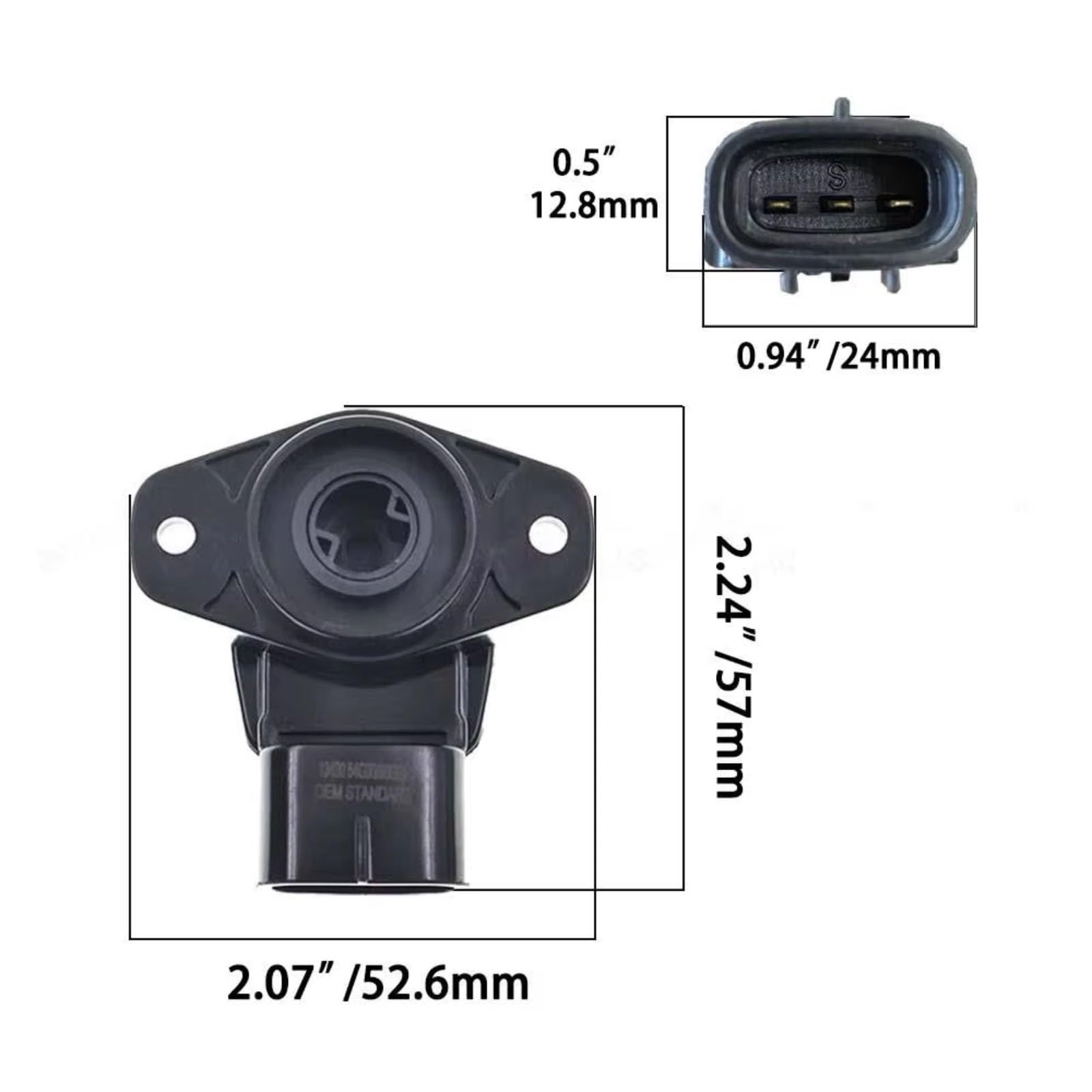 Sensor TPS Sensor De Acelerador TPS Para Coche 13420-54G01 Compatible Con Suzuki Para Aerio 2005 2006 2007 Sensor De Posición Del Acelerador 13420 54G00