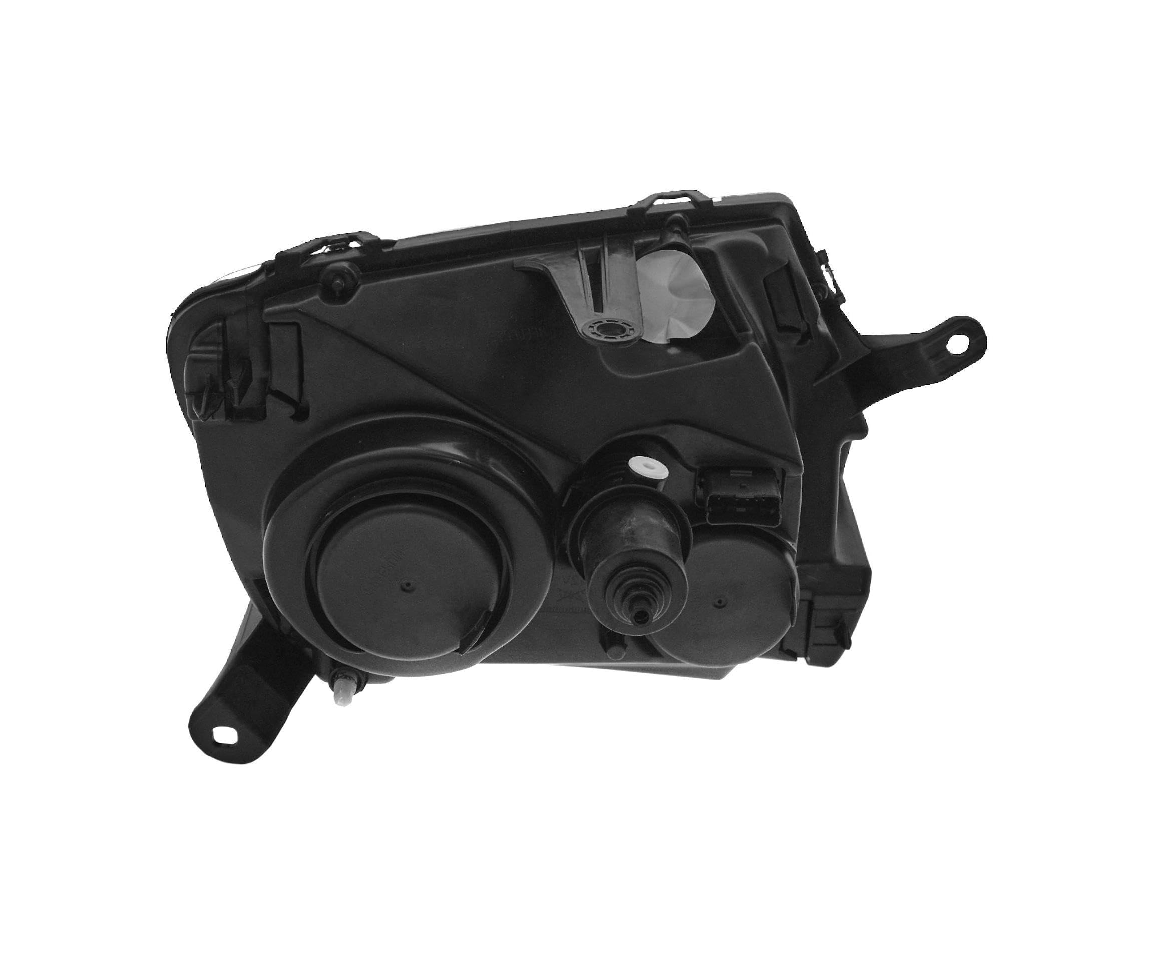 auto Fari anteriori Sinistra 260600069R compatibile per DACIA DUSTER 2010-2013, senza motore, meccanico, Nero