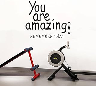 Wall Decals for Kids, Inspirational Wall Stickers, (Easy to Apply), Vinyl Wall Decor Art Living Room Bedroom Gym Office School Nursery Quotes Motivational Sayings Words Signs, You are Amazing 24"X20"